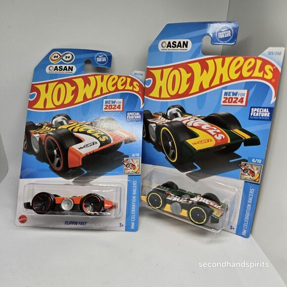Hot Wheels~2024~ HW CELEBRATION RACERS ~Lot of 12~ Plus VARIANTS ~New - Picture 9 of 12